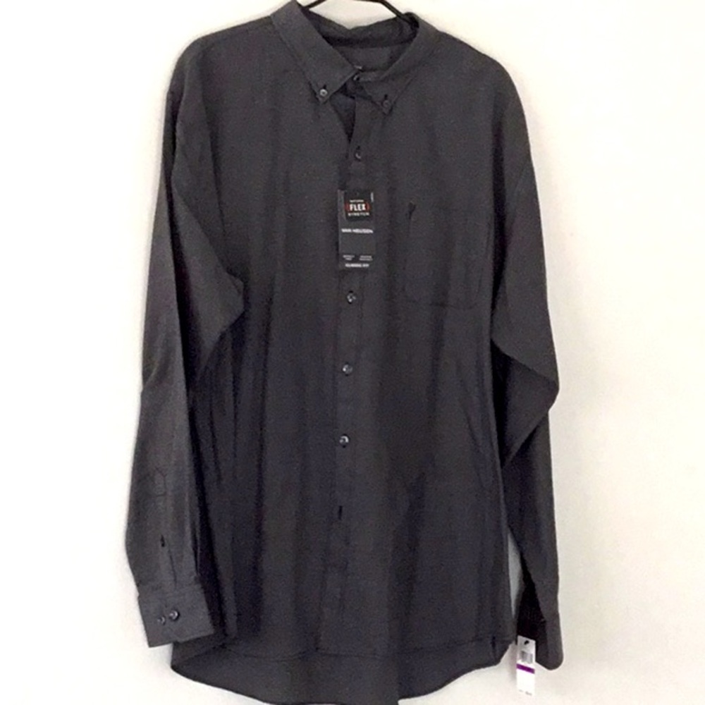 Van Heiden Wrinkle Free, Flex Stretch Button Shirt, Pocket. Weekend Gentlemen